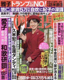女性自身の表紙